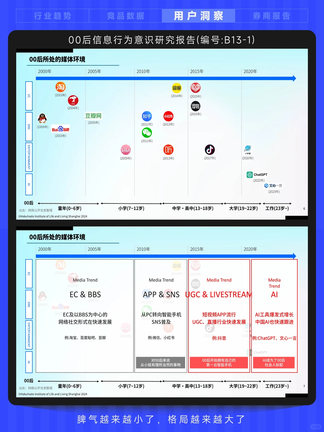 用户洞察方案：00后信息行为意识研究报告