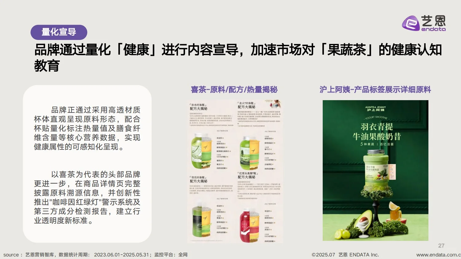 2025果蔬新茶饮消费洞察报告