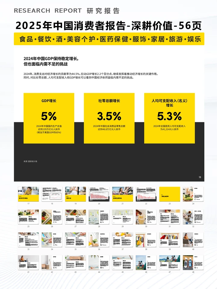 一份报告洞察2025年中国消费者趋势