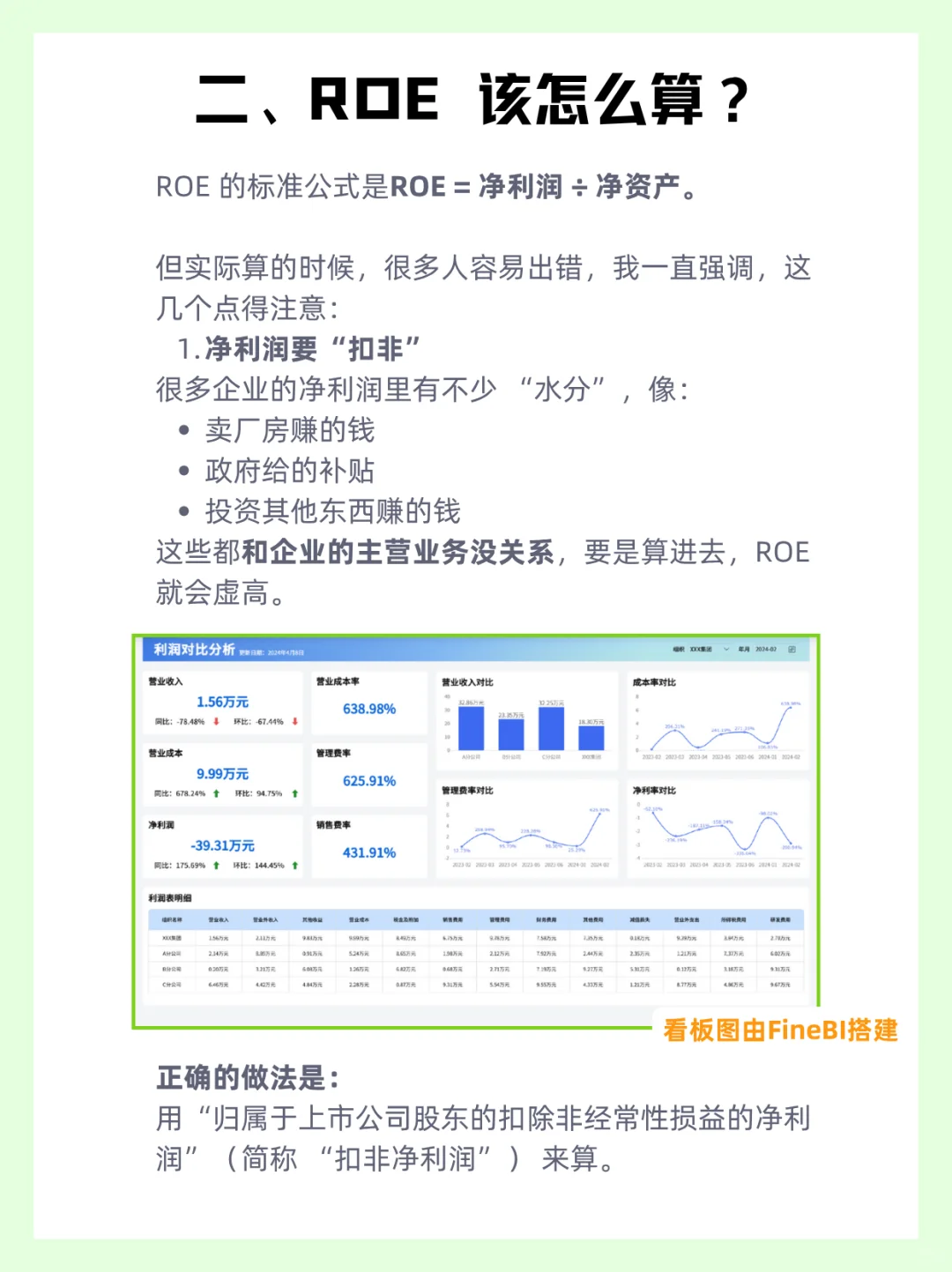 看懂ROE，才算读懂财报！