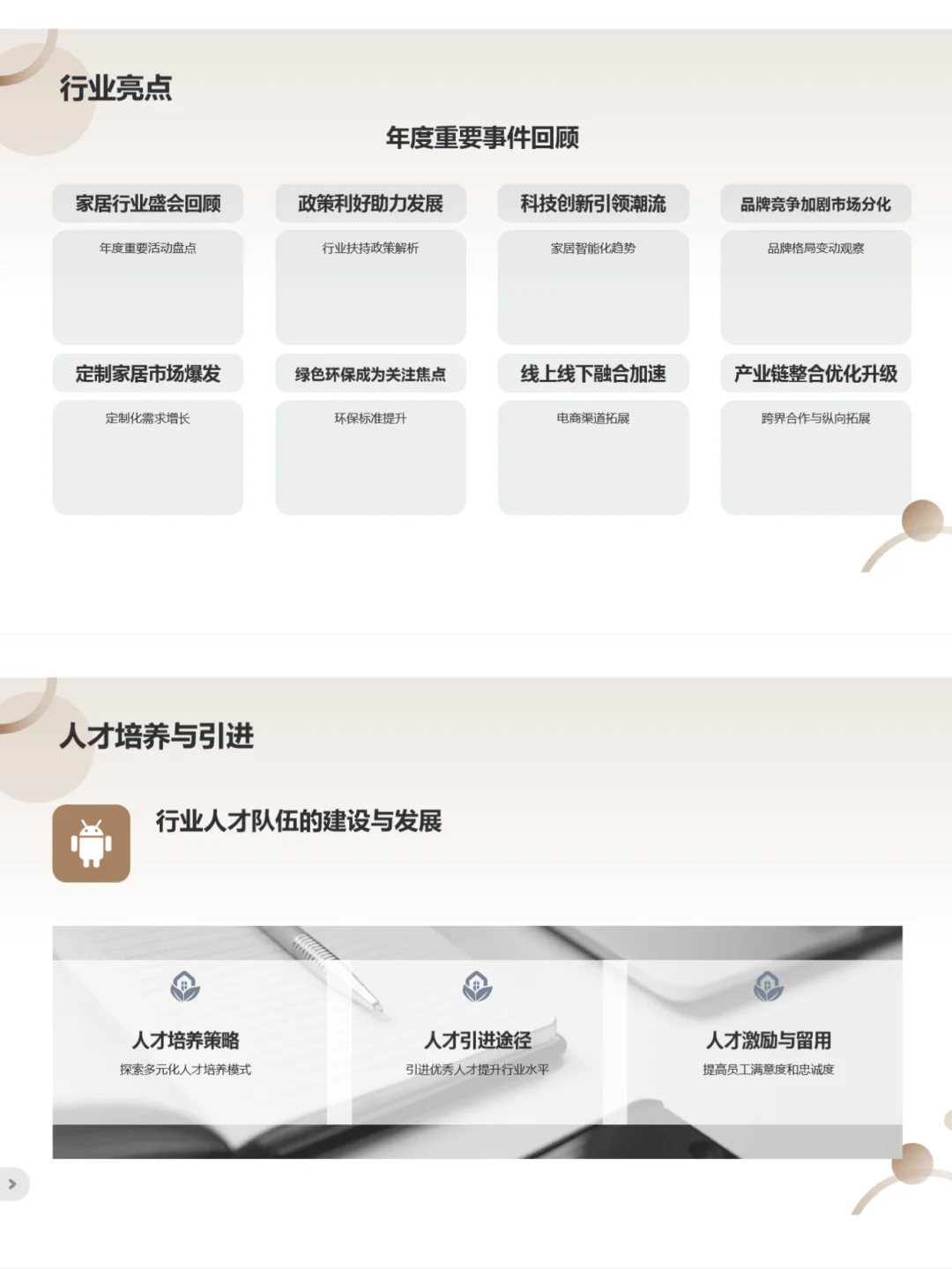 适?️家居/家具行业的工作规划报告梳理?
