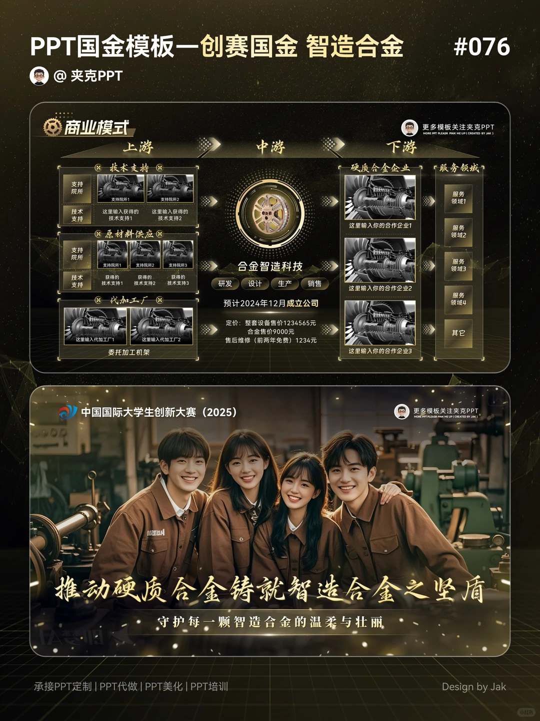 ?制造类创赛ppt这样做,直接冲击国奖!