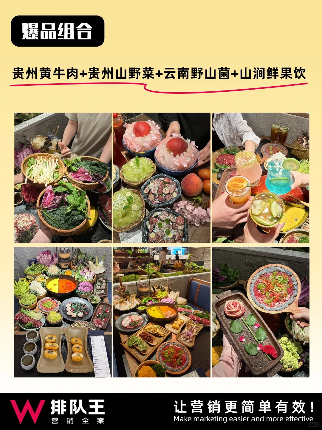 排队王案例拆解丨福州黔山厨酸汤火锅?