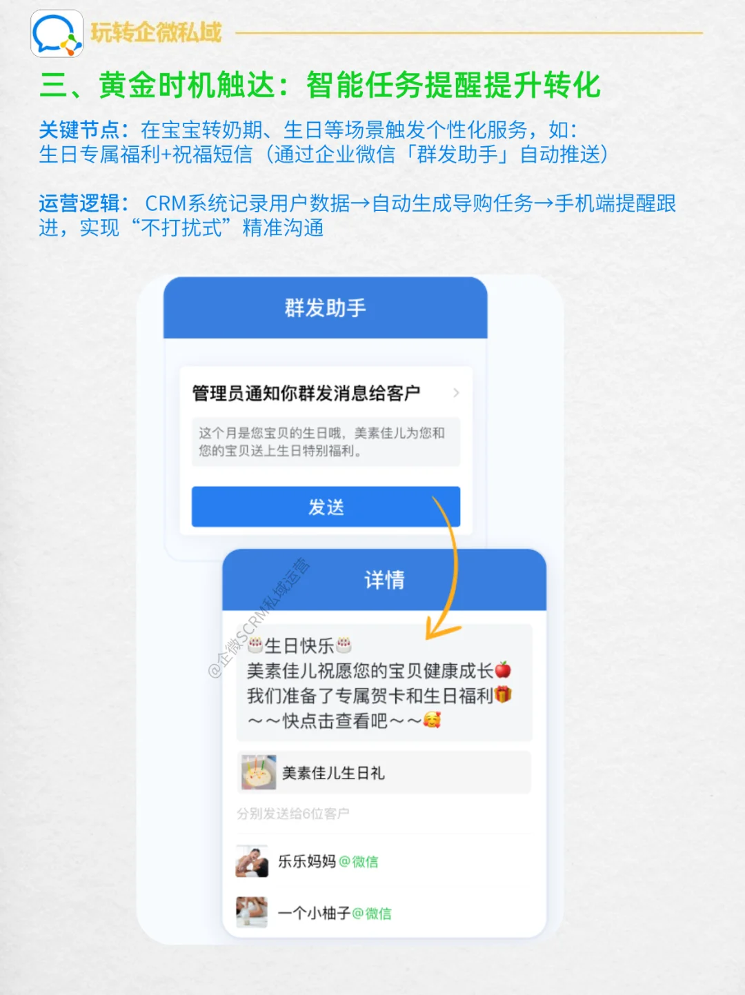 母婴头部企业微信私域运营策略,增长与价值