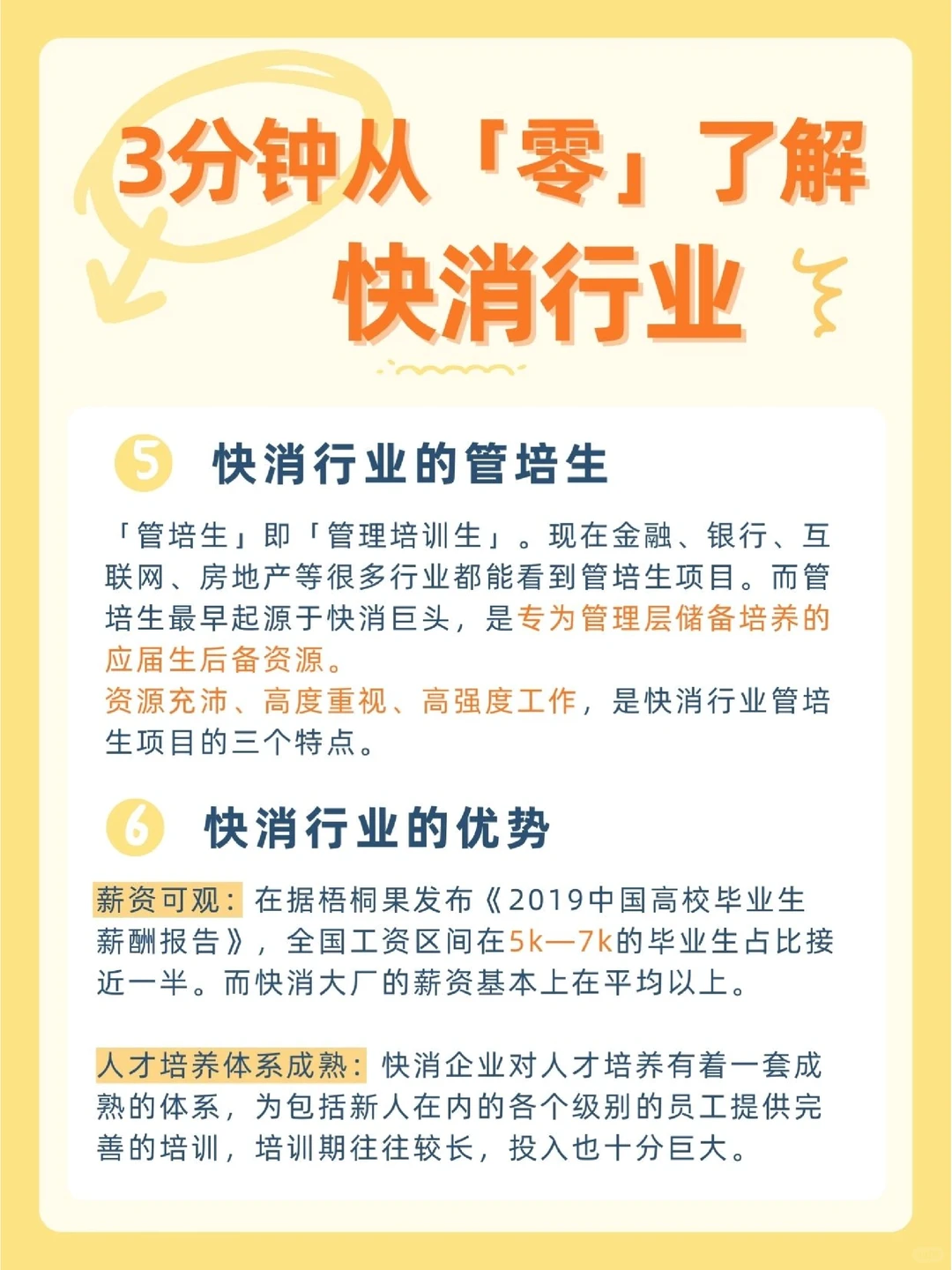 快消求职｜带你3分钟从零了解快消行业?
