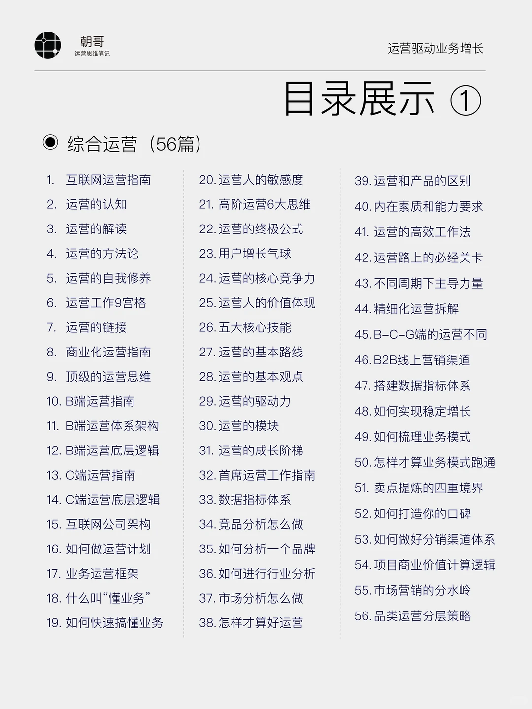 经营分析丨老板都要关注些啥?