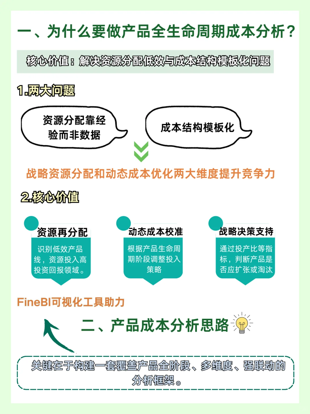 产品成本分析怎么做?搭建生命周期分析框架