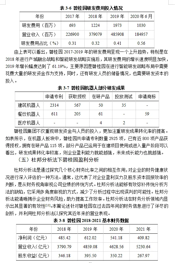 基于战略视角下的盈利能力分析论文这样写！