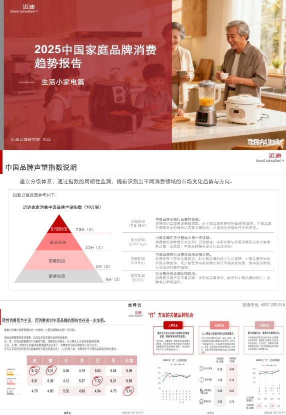 超齐全的中国家庭品牌消费趋势报告，速来看