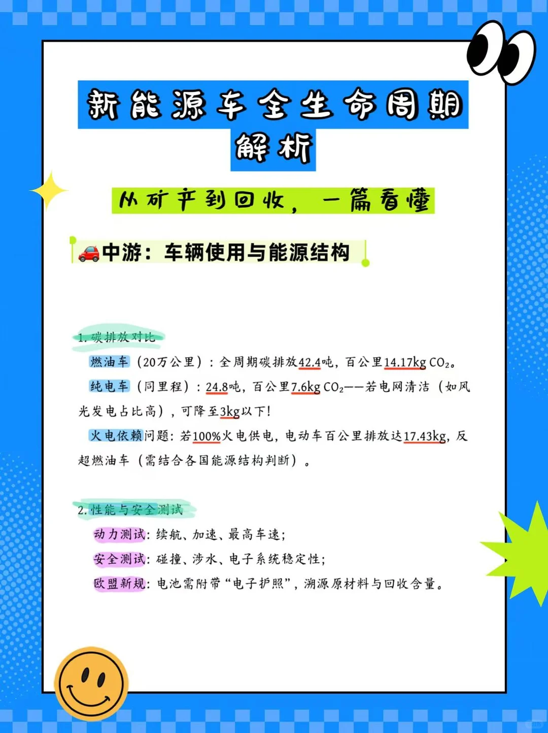 ? 新能源车全生命周期深度解析