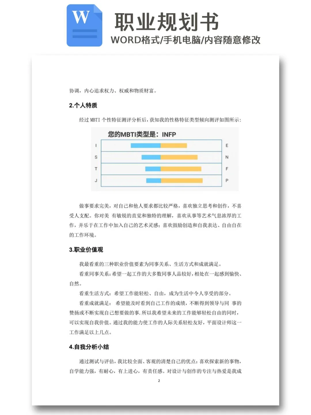 ZYS33|任何专业直接套用保姆级职业生涯规划