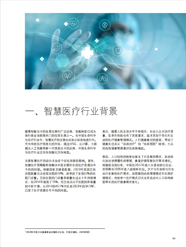 2025中国智慧医疗行业白皮书