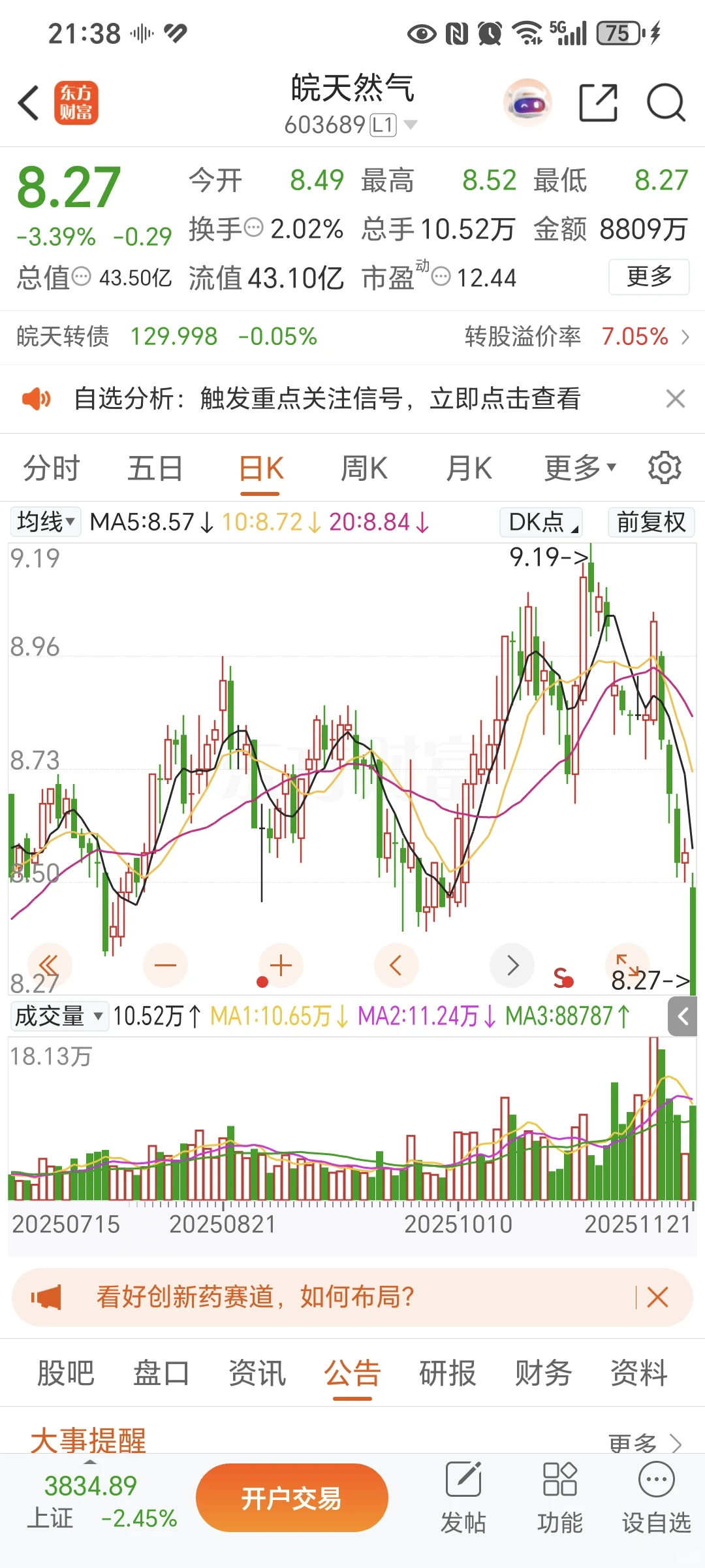 2025年11月22日有关某燃气公司的思考