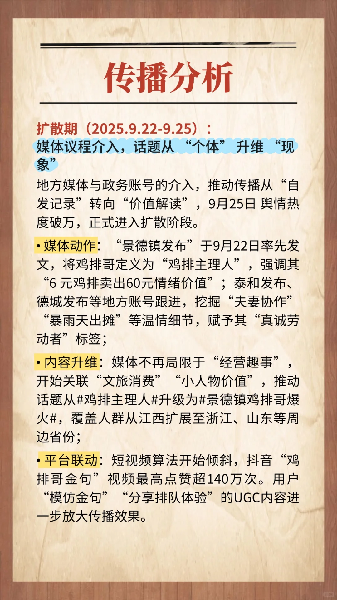 营销案例：鸡排哥走红传播链分析及舆情启示