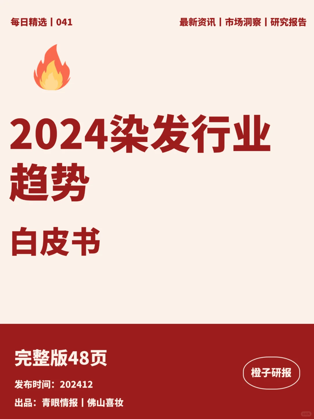 2024染发行业趋势白皮书