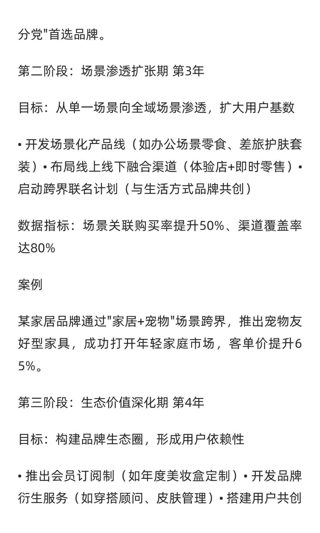 品牌如何规划5年增长路径图