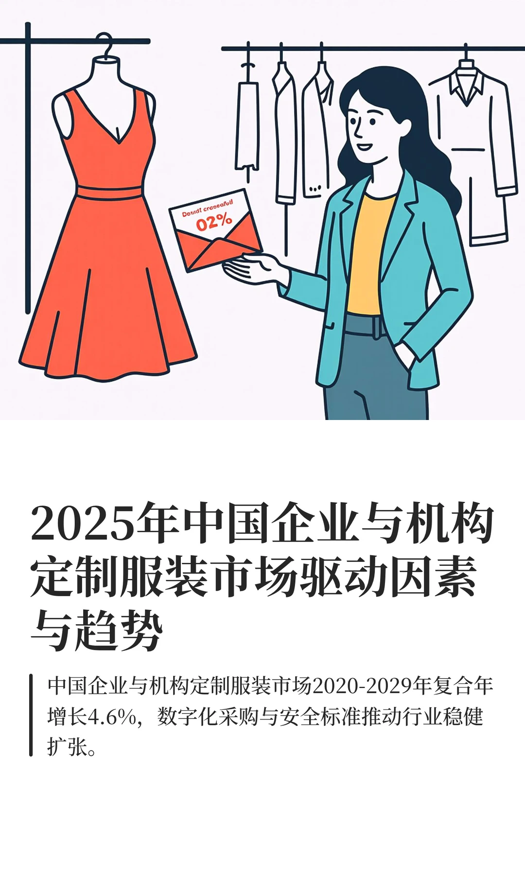 2025年中国企业与机构定制服装市场驱动因素