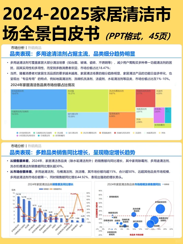 2024-2025家居清洁市场全景白皮书