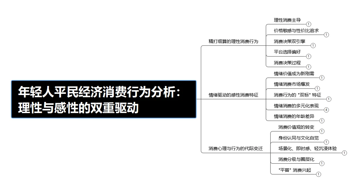 年轻人平民经济消费行为分析