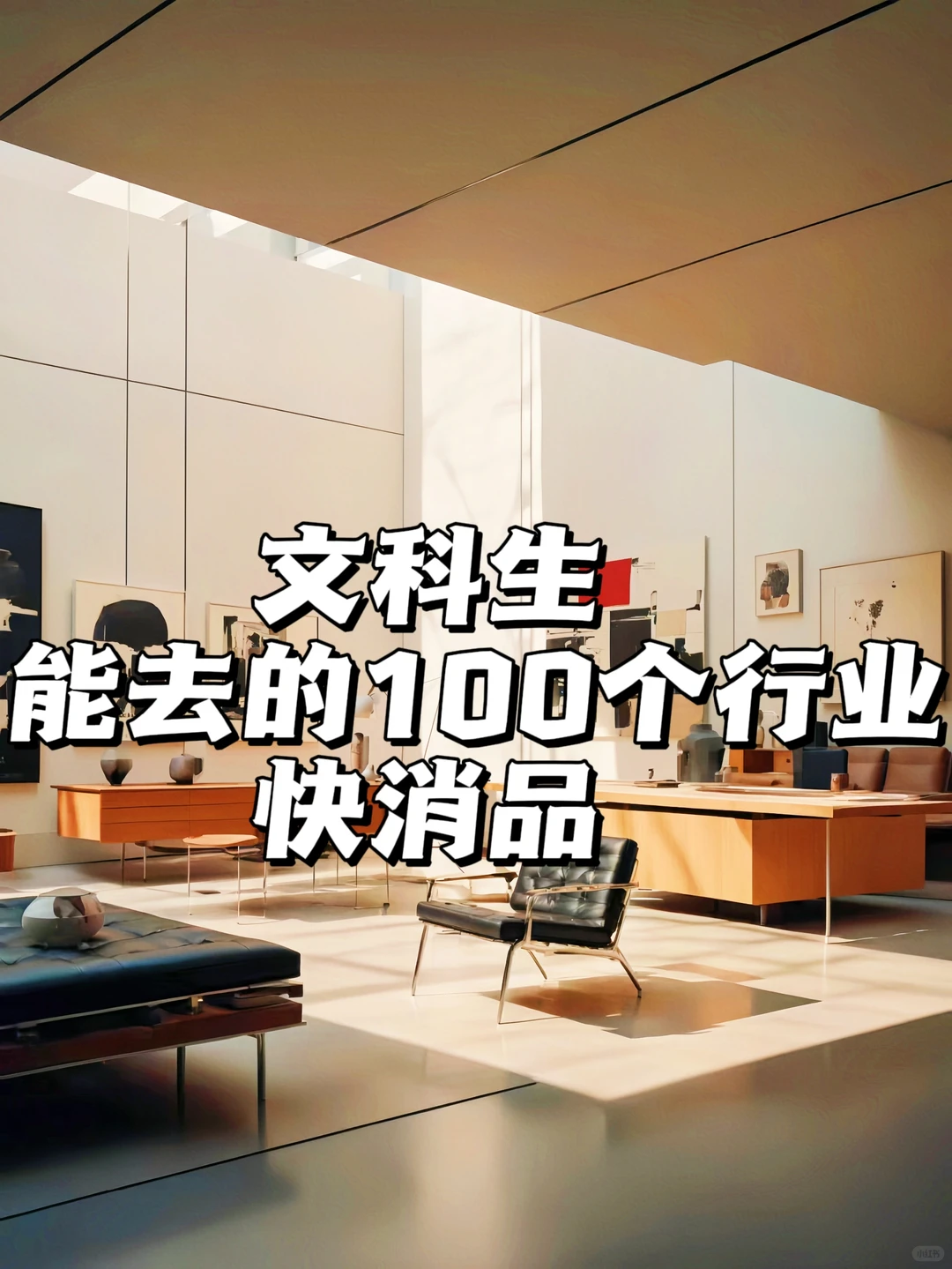 文科生能去的100个行业:快消品
