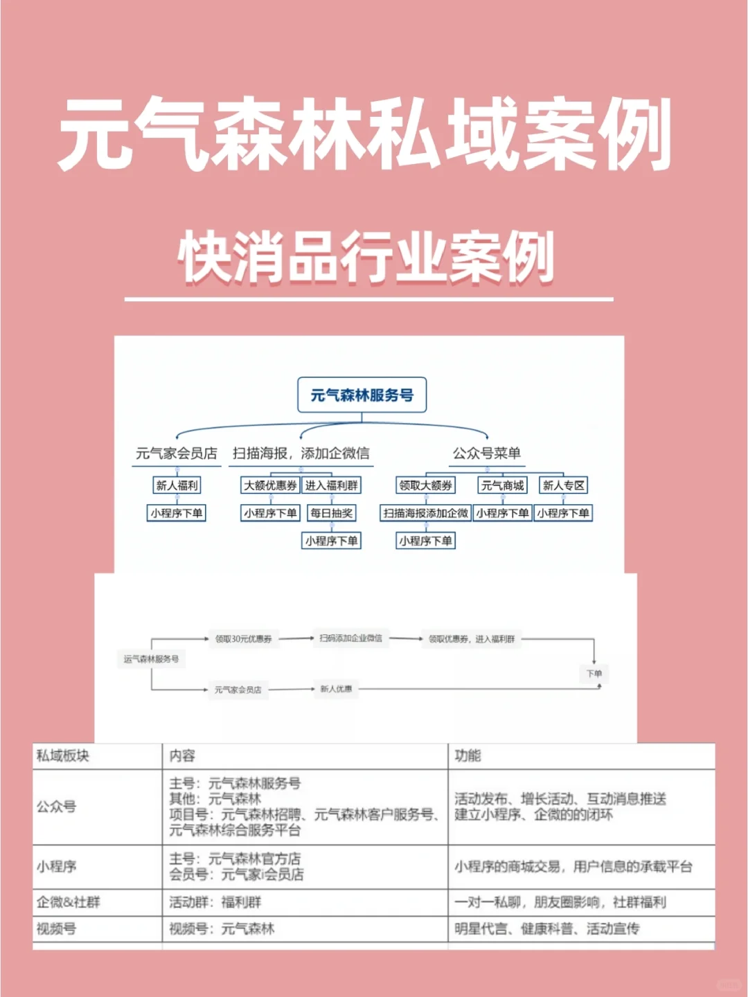 元气森林私域拆解｜快消品行业案例