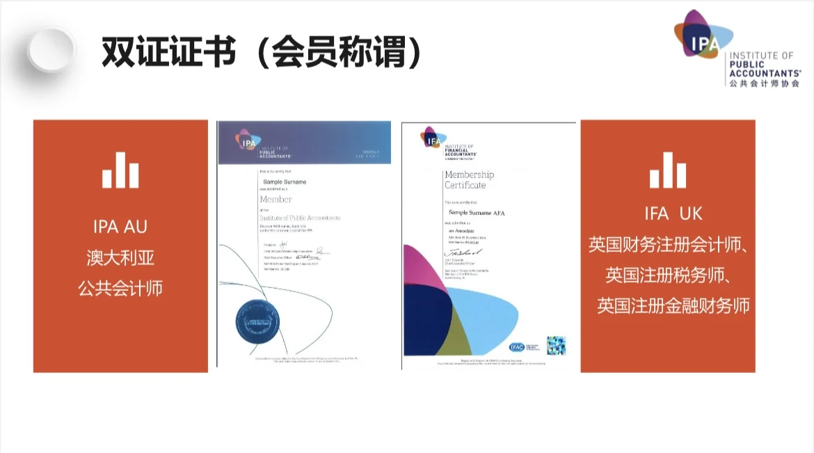 FIPA资深公共会计师,考证界劳斯莱斯选择!