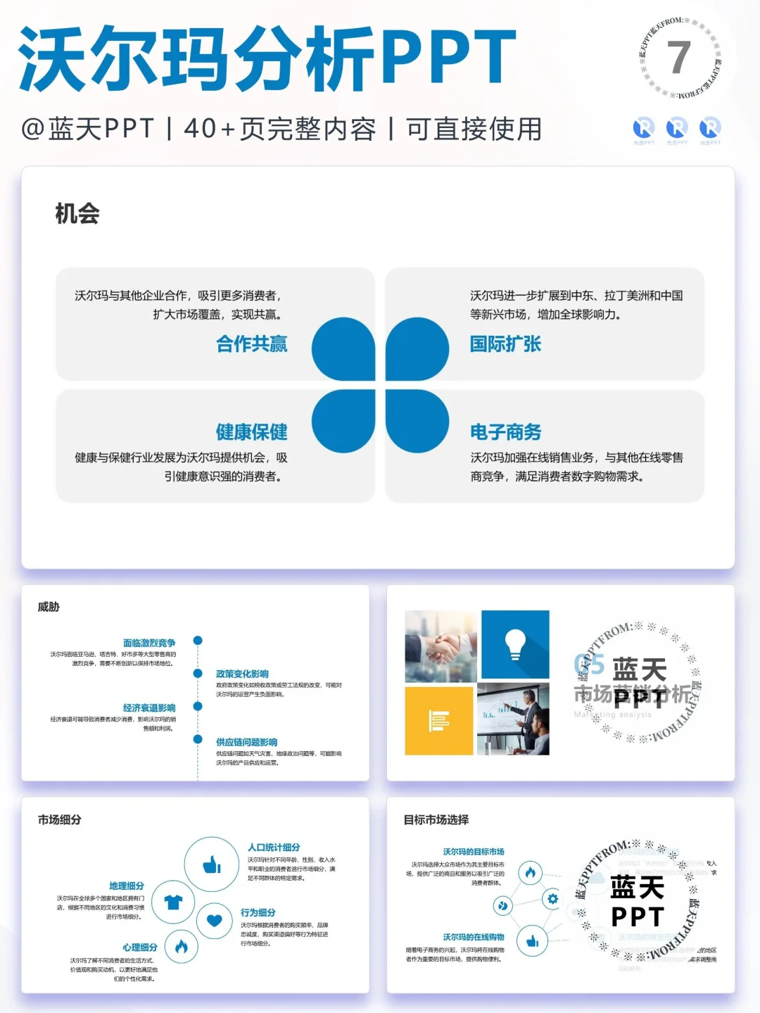 【012】沃尔玛战略品牌营销策略SWOT分析