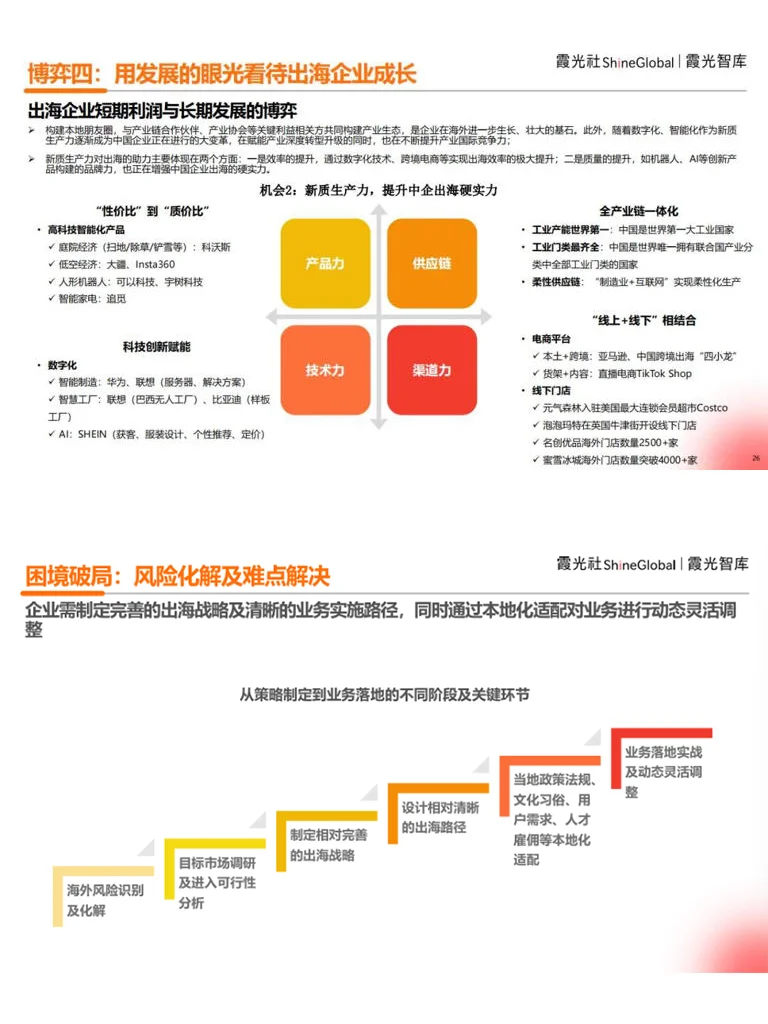 2025 中国企业出海洞察及全球趋势展望