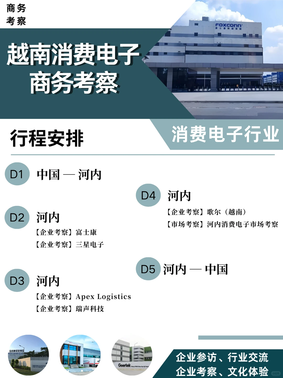 越南电子考察行｜了解东南亚供应链布局