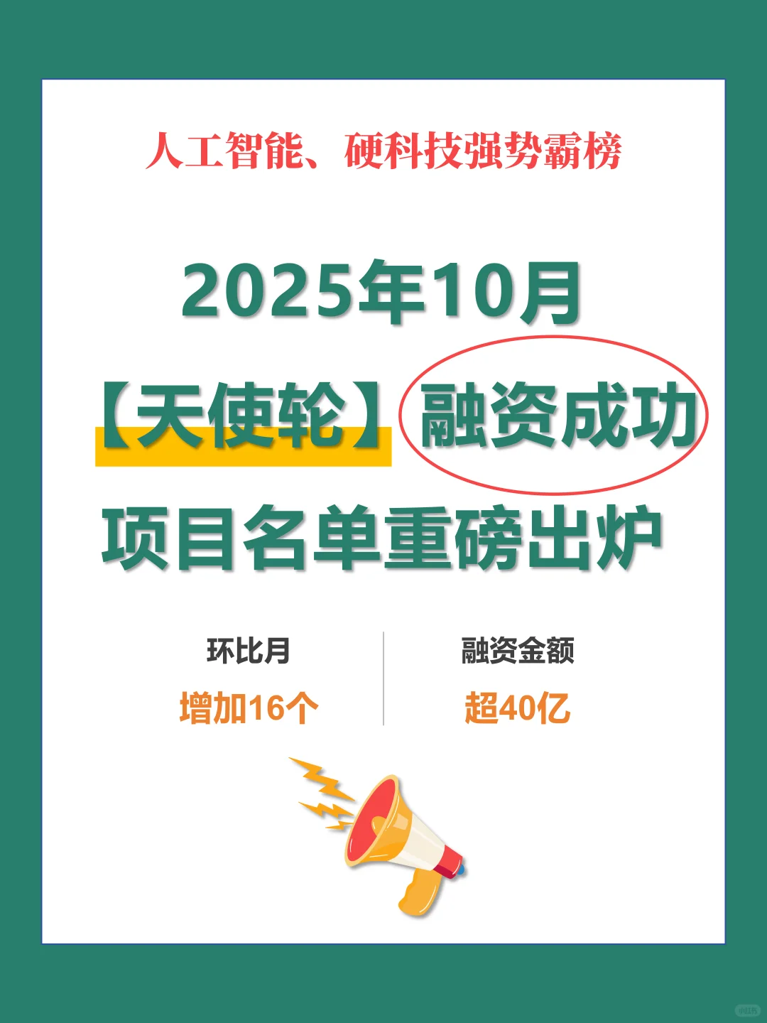 融资热潮？10月天使轮融资成功企业名单曝光