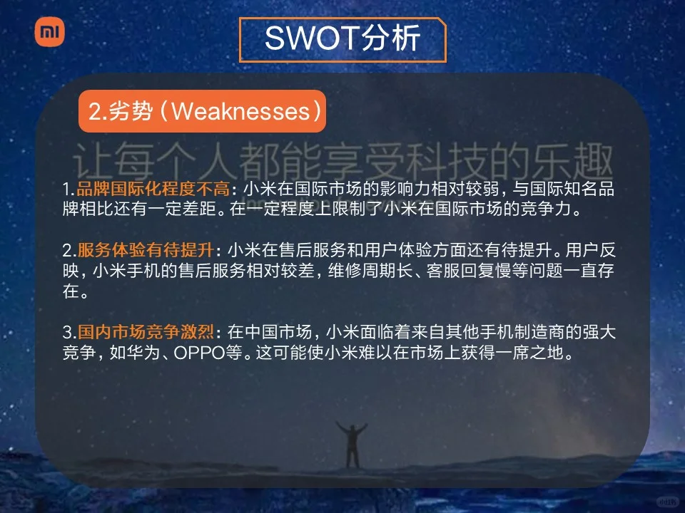小米公司企业及营销战略分析ppt