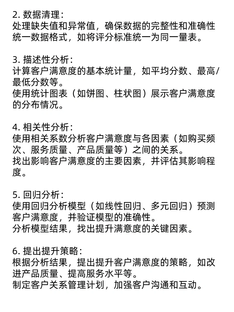 数据分析典型案例及解决步骤