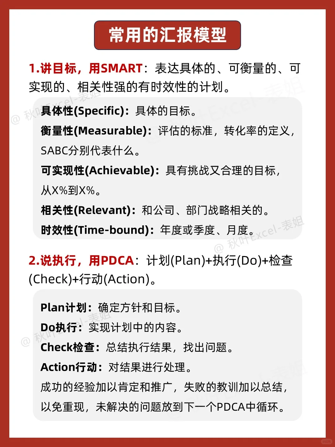 领导说：你年终总结的工作复盘很清晰‼️