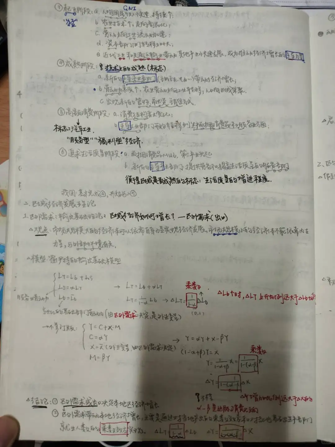 区域经济学 第三章 区域经济发展理论与模式