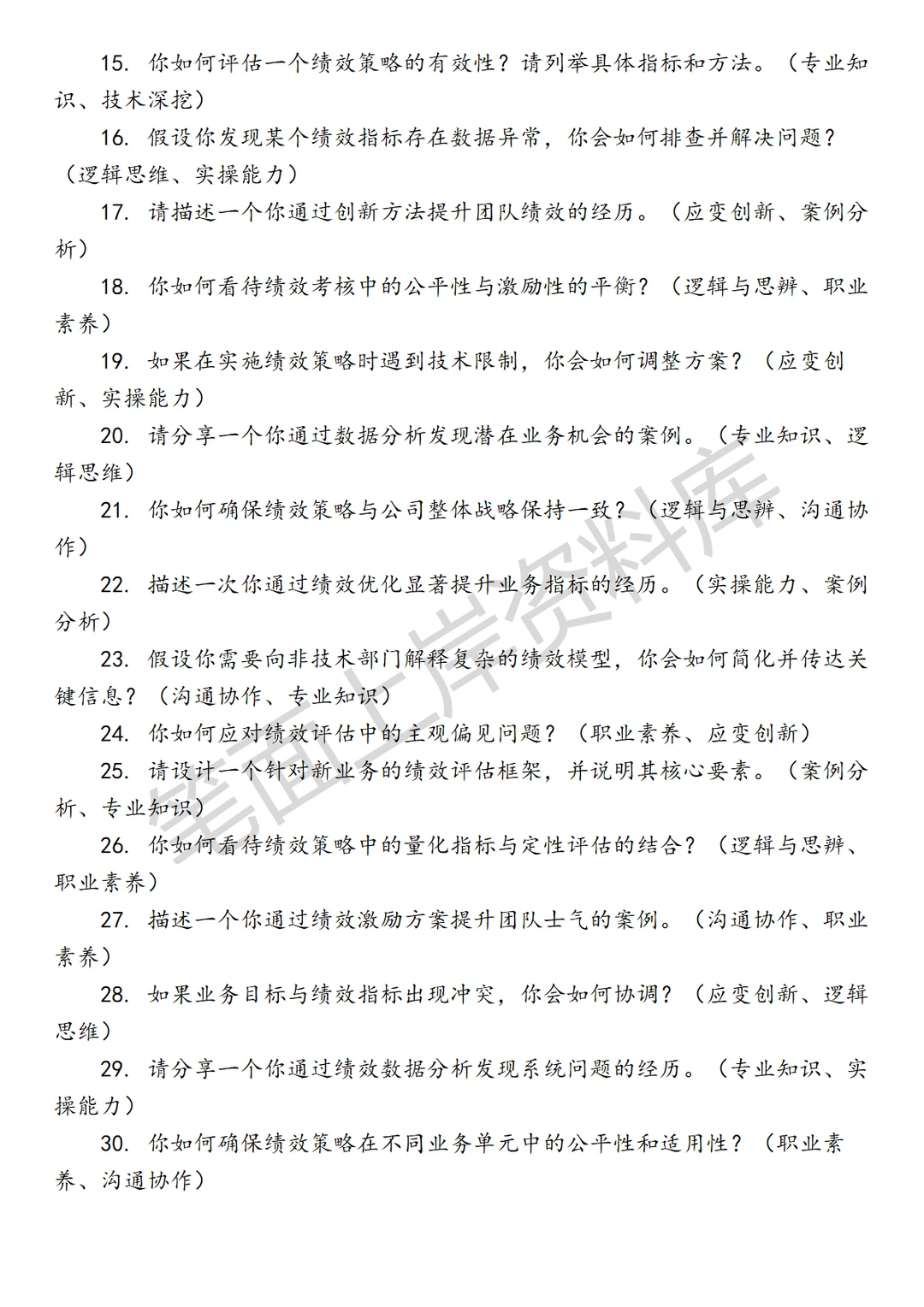 飞猪高级绩效策略运营专员