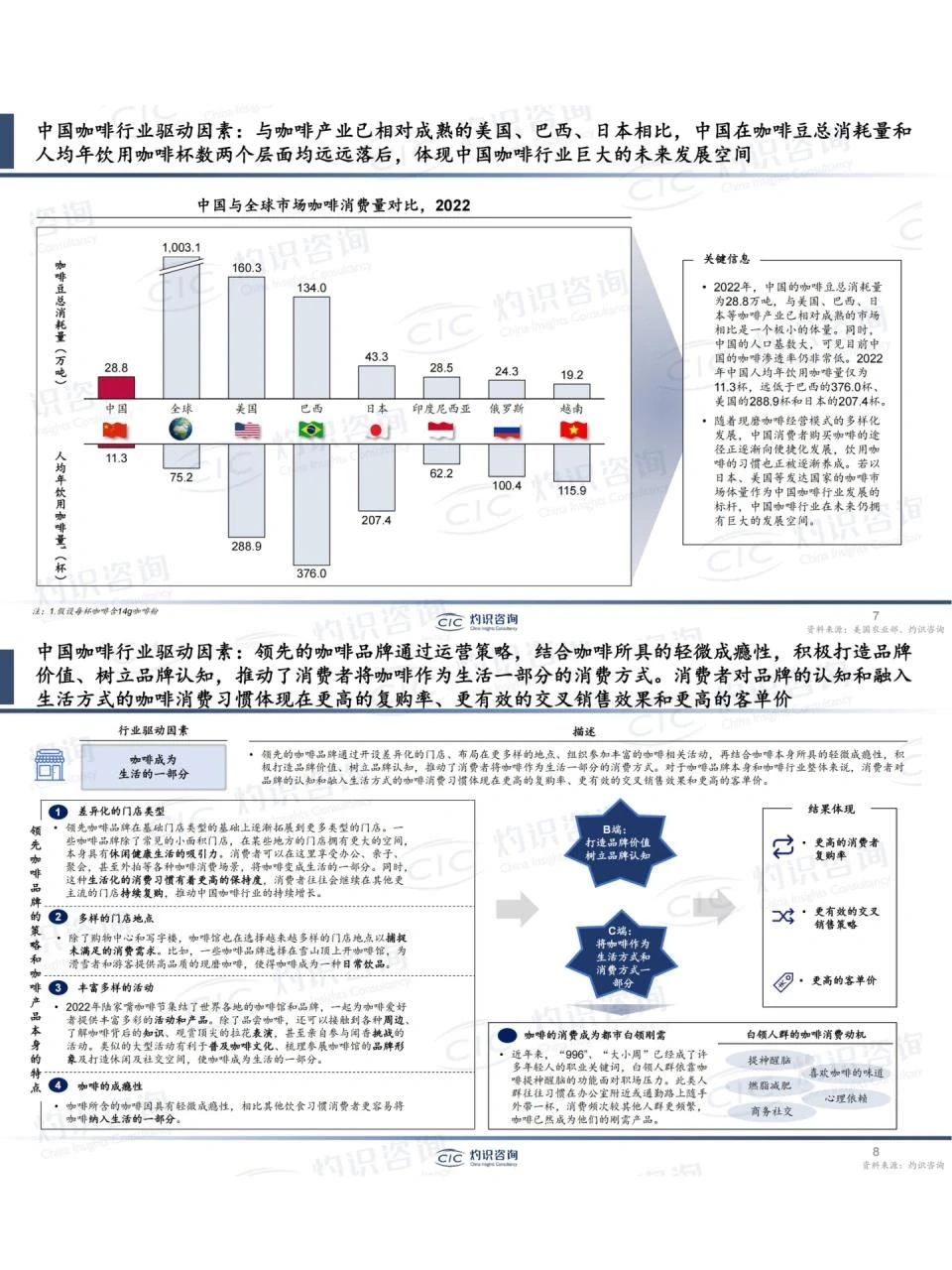 36页报告|2023年中国咖啡行业蓝皮书?