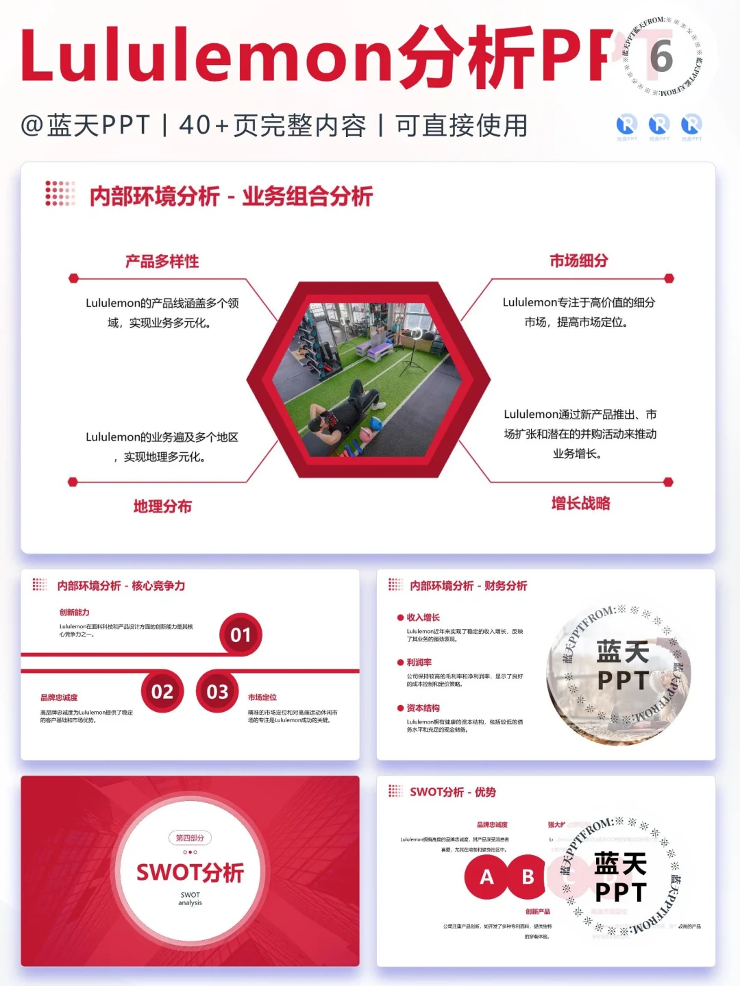 【104】lululemon战略分析营销策略SWOT PPT