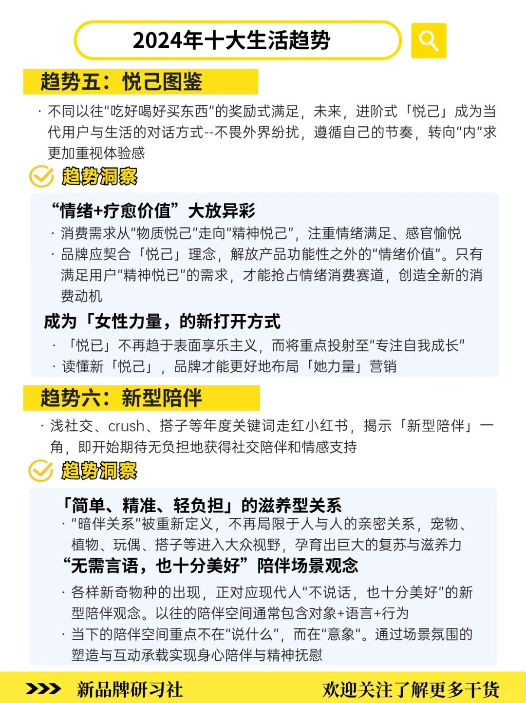 盘点年轻人消费偏好‼️2024十大生活趋势洞察