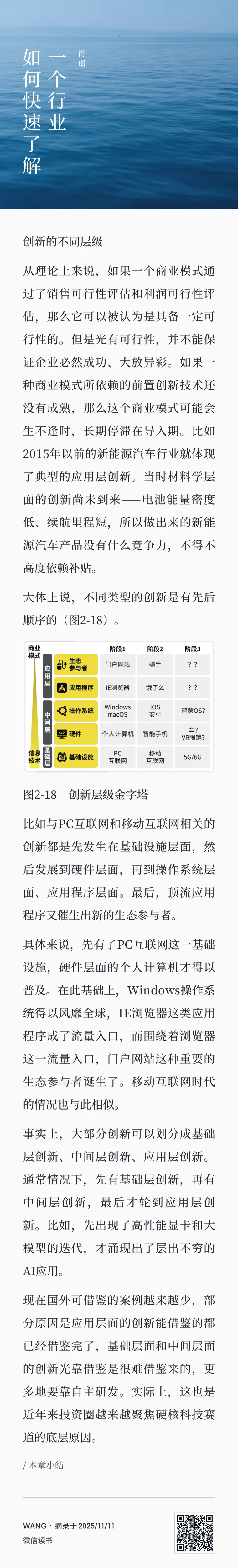 好书推荐｜如何快速了解一个行业（肖璟）