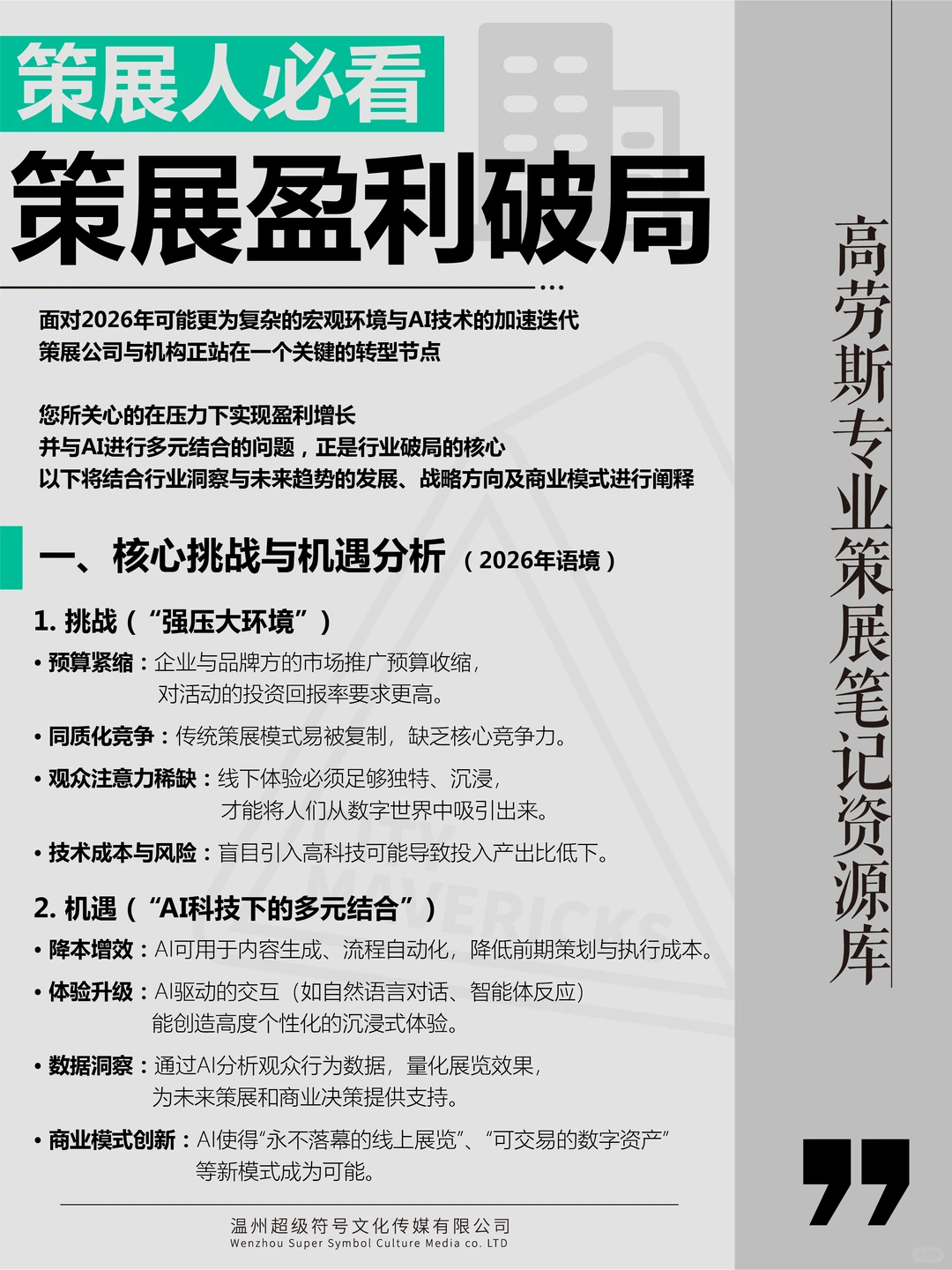 2026策展行业新趋势!AI加持如何破局盈利
