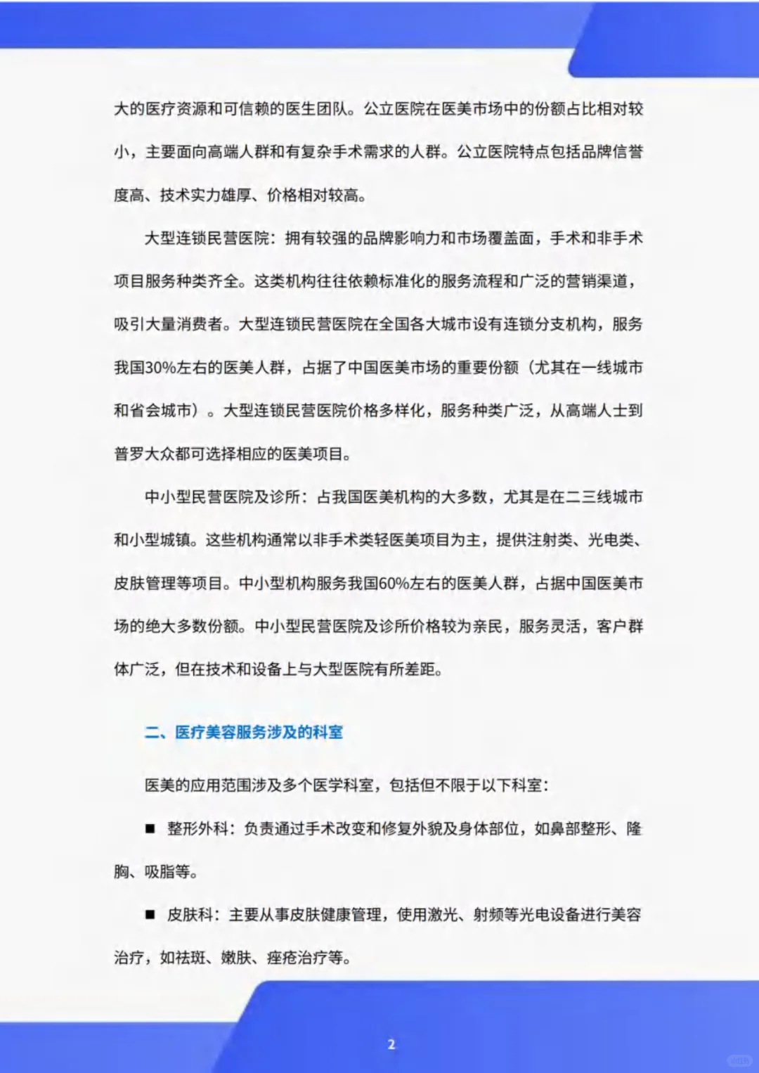 2024年医疗美容行业白皮书