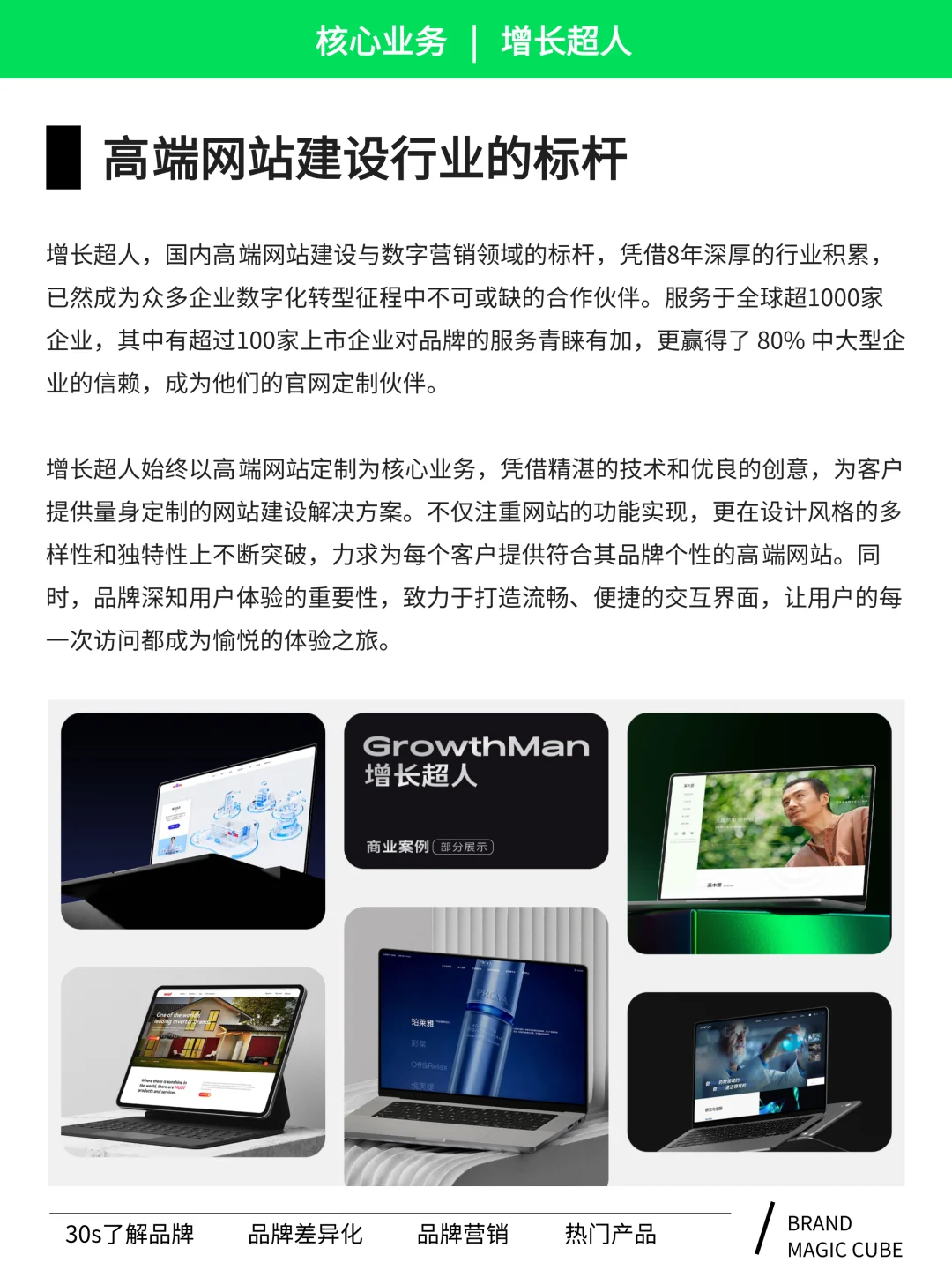高端网站建设品牌|增长超人