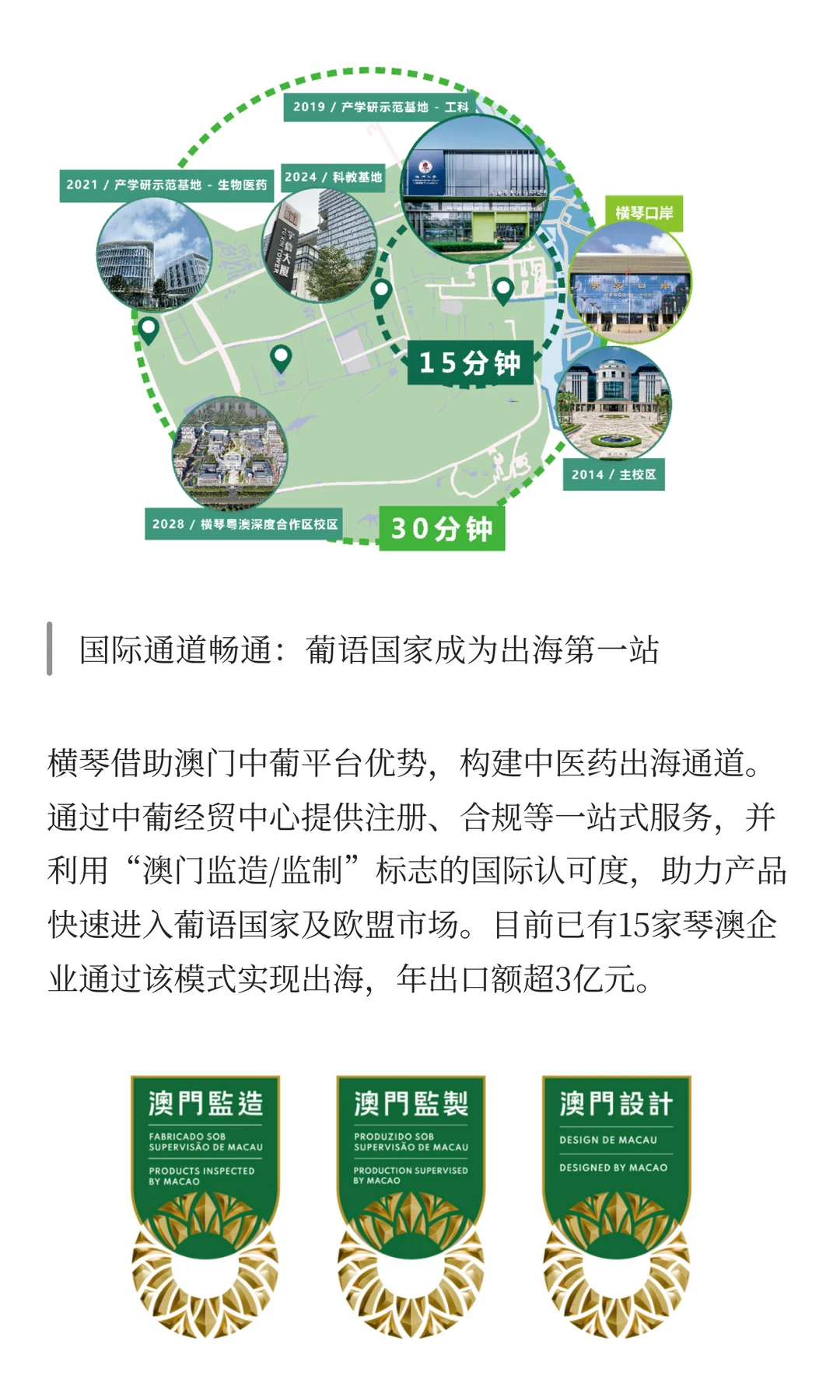 琴澳联动?中医药国际化路径全面打通
