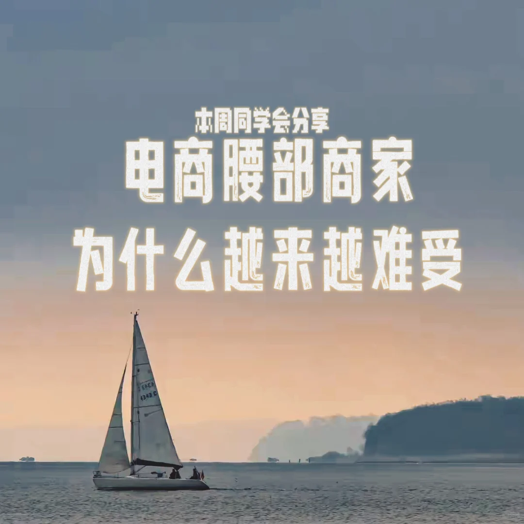 电商腰部商家为什么越来越难受