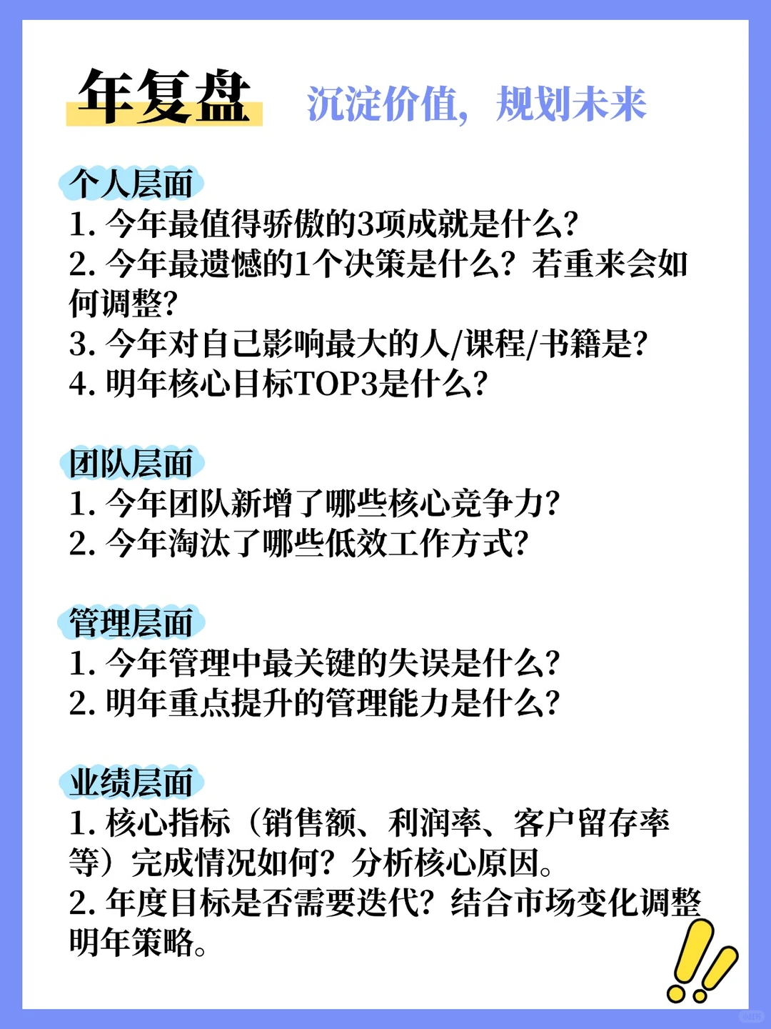?优秀管理者都会用到的复盘方法!