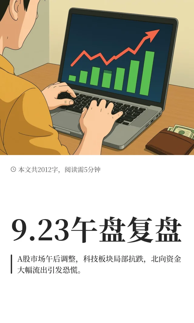 9.23午盘复盘