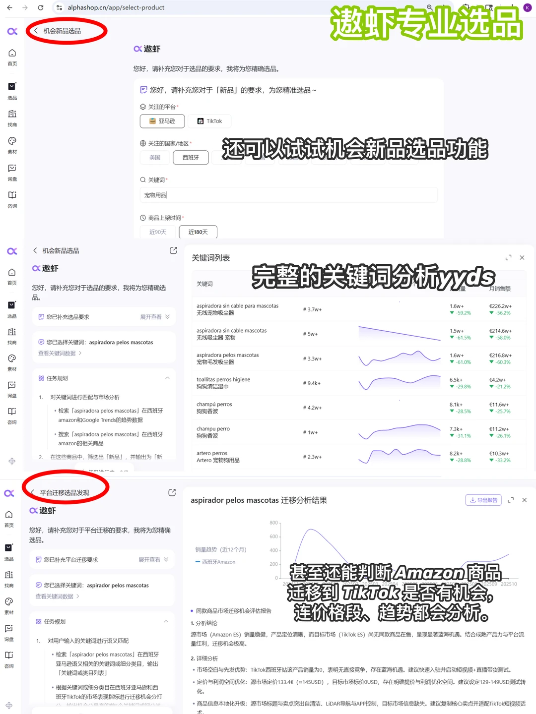 跨境小白不知道卖什么?遨虾助你高效出海