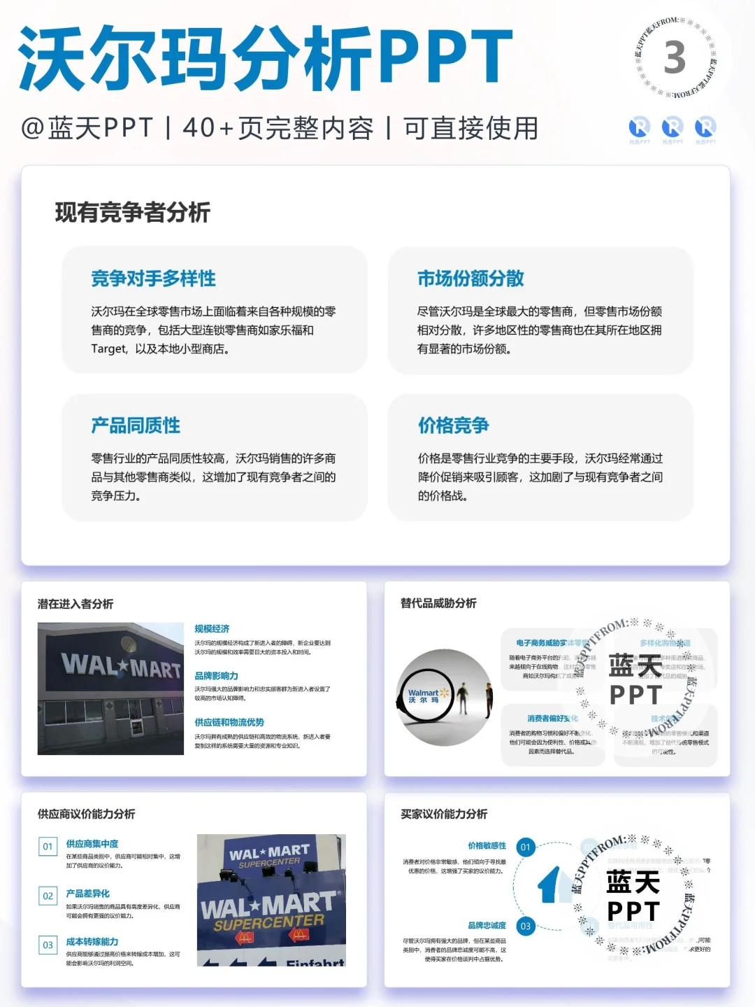 【012】沃尔玛战略品牌营销策略SWOT分析
