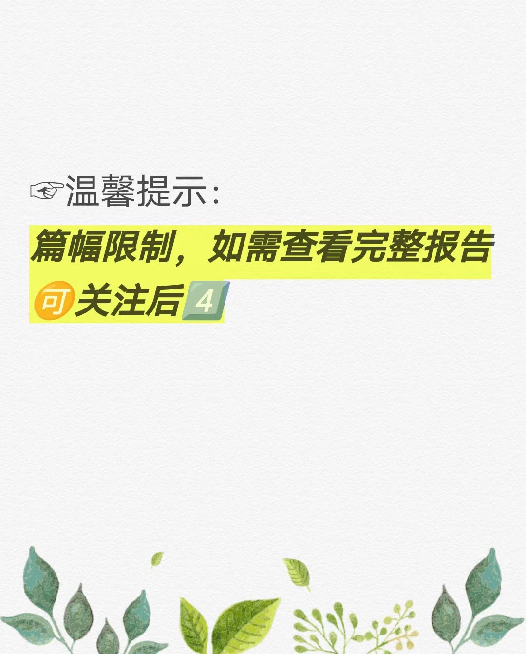 2024年消费品行业展望