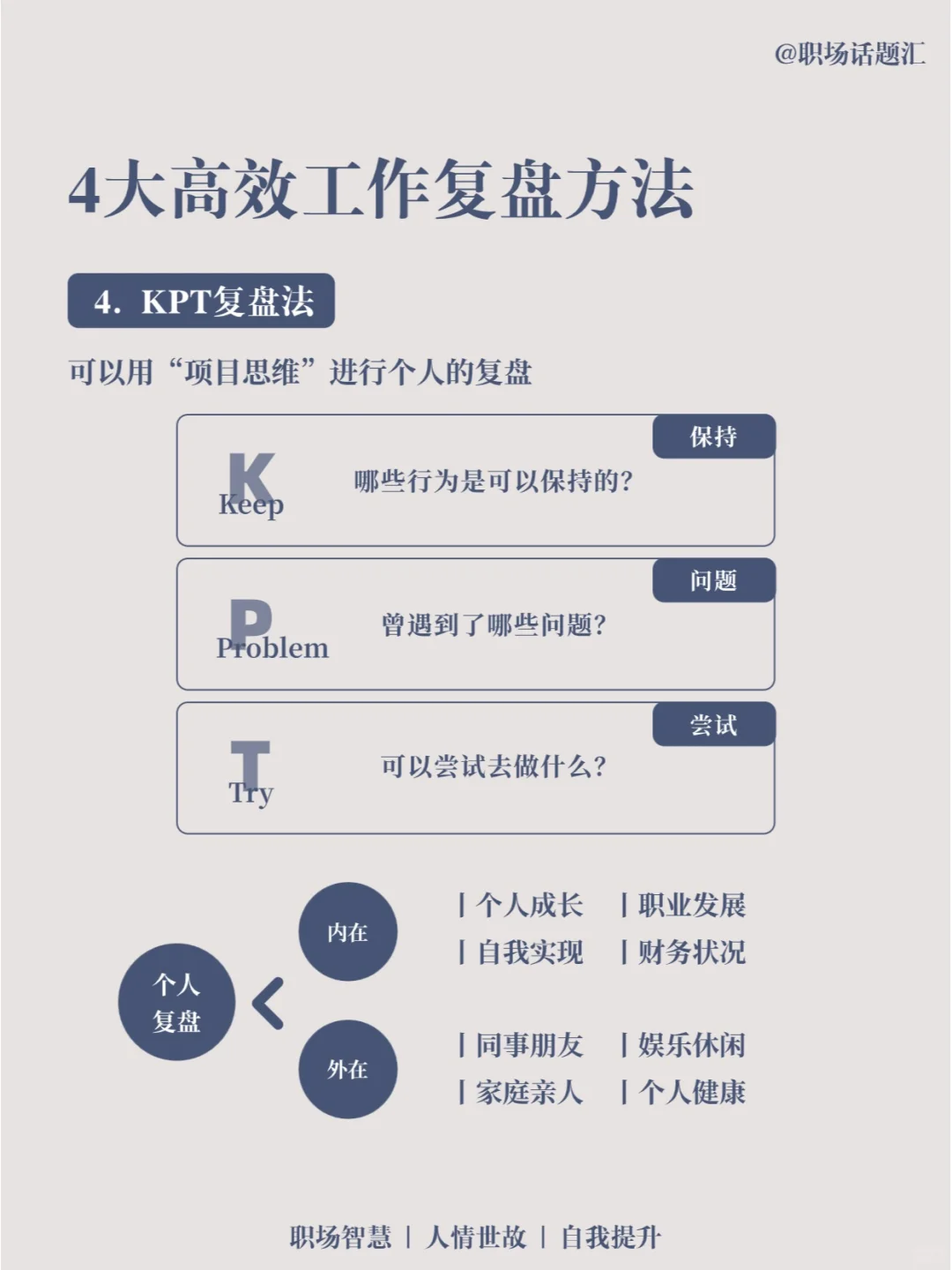 4个方法，学会职场高手如何做工作复盘